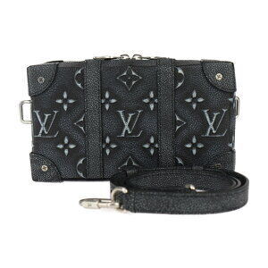 LOUIS VUITTON Soft Trunk Wallet Monogram Shoulder Bag Leather Pochette Clutch